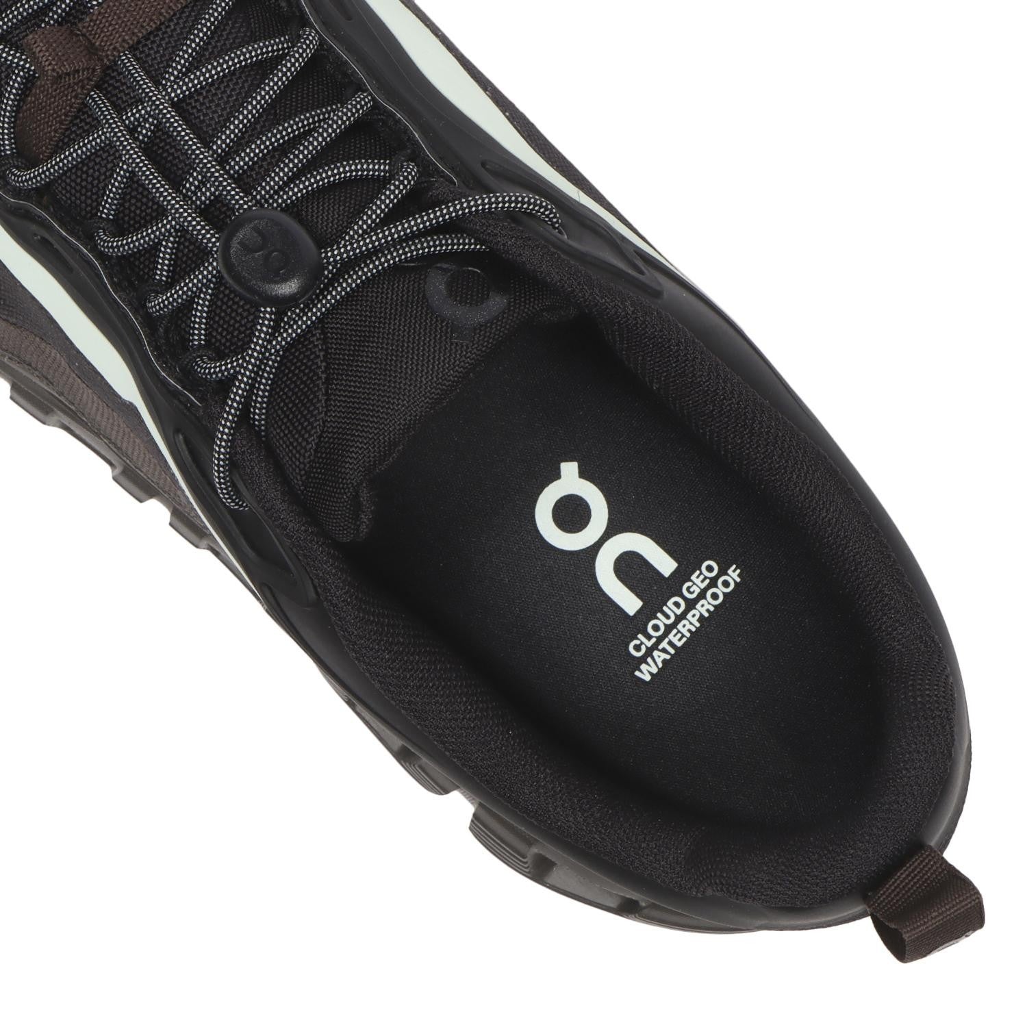 3MG10422535 On Cloud 6 Geo Waterproof Black/Lima (Men's)
