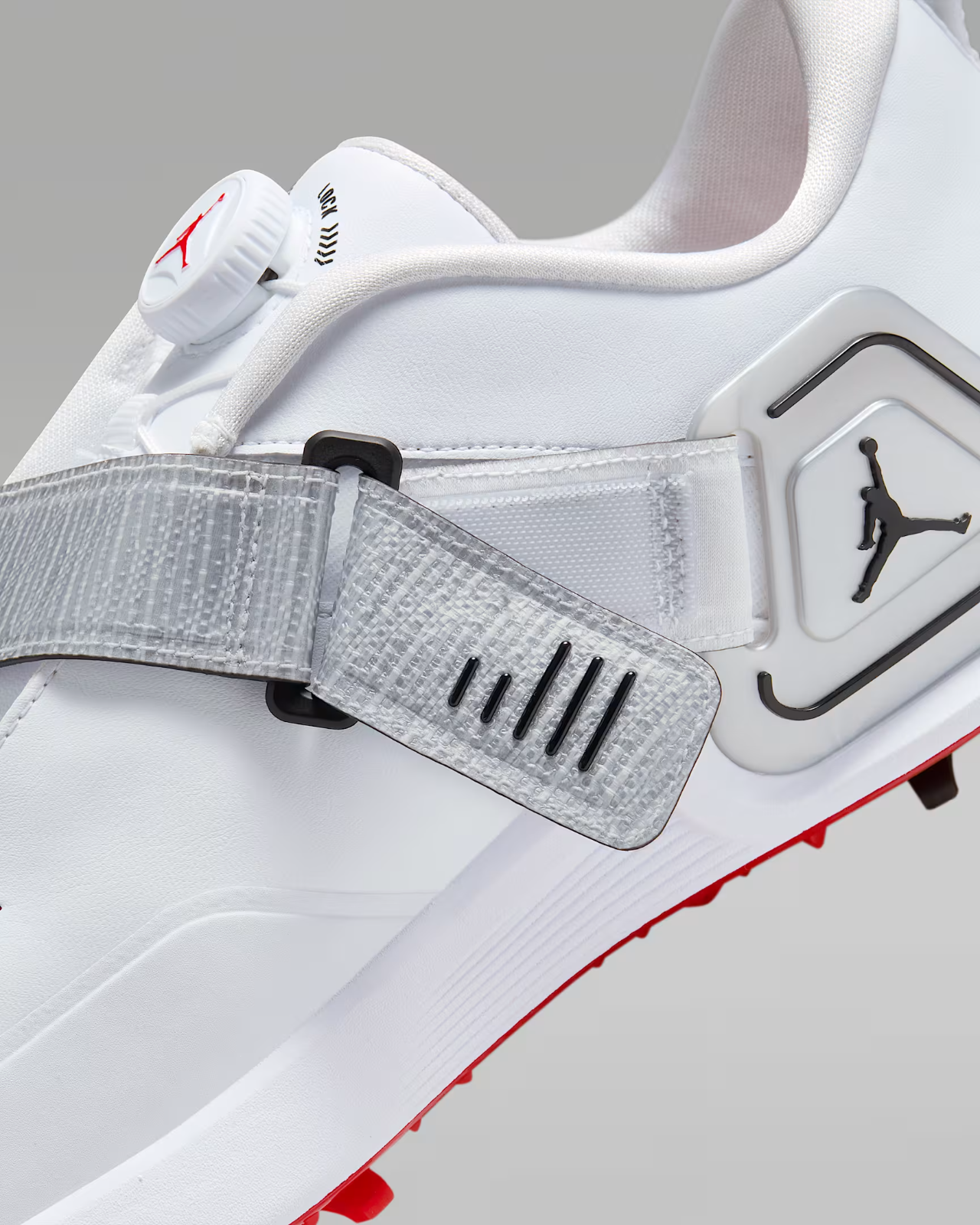 FV6338-100 Nike Jordan Air Rev Golf White Black Metallic Silver (Men's)