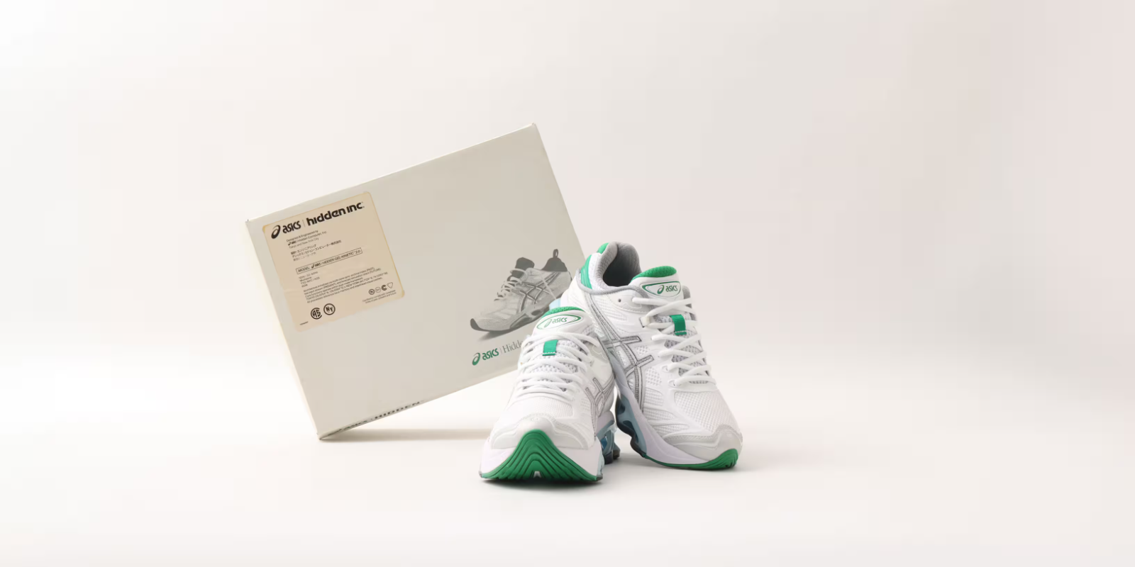 1203B169-100 Hidden NY Ã Asics Gel-Kinetic 2.0 White Castle Rock (Men's)