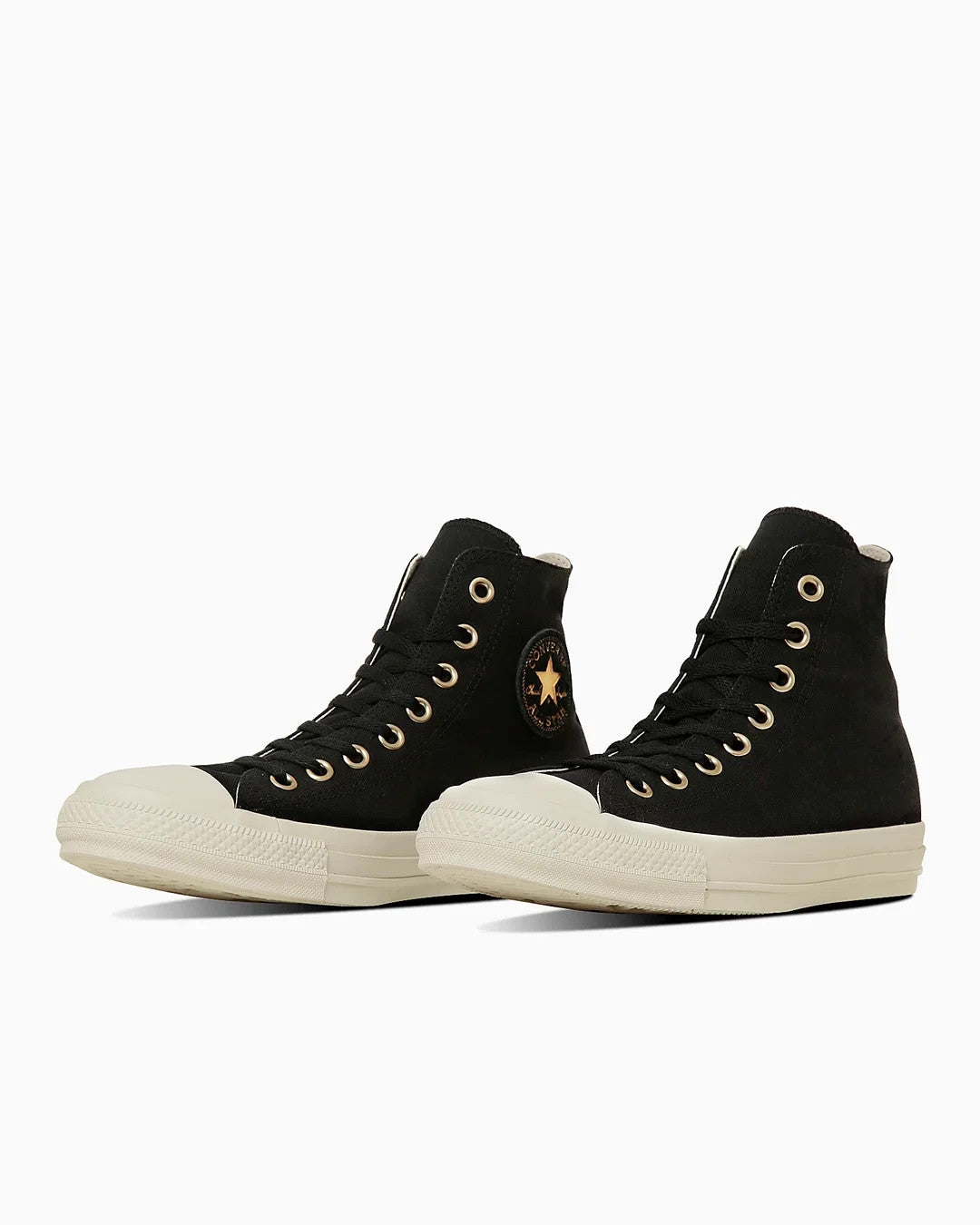 31315772 Converse All Star Goldlogopatch Hi Black (Men's)