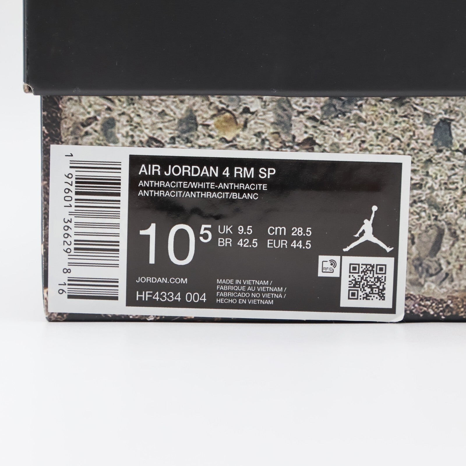 HF4334-004 Nigel Sylvester Nike Air Jordan 4 RM SP Driveway Grey (Men's)