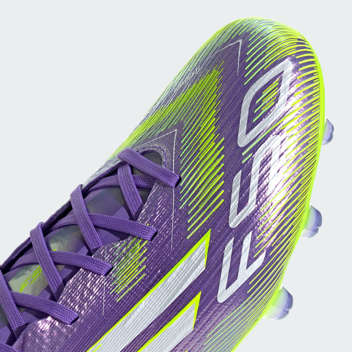 JR4396 adidas F50 Pro HG/AG Japan Purple Rush Cloud White Lucid Lemon (Men's)