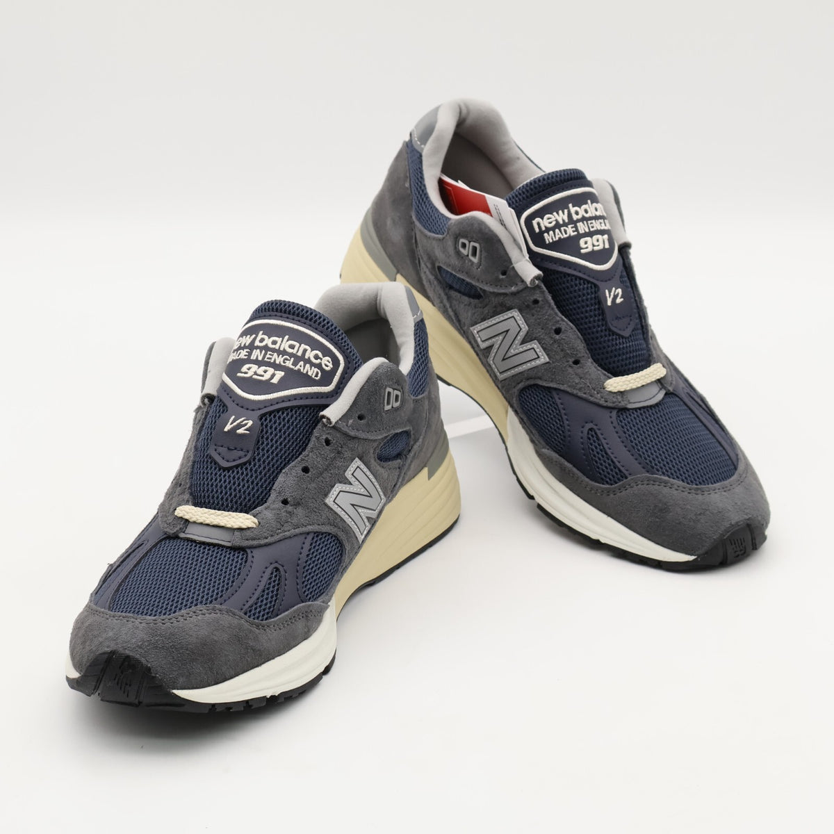 U991GG2 New Balance 991V2 Gray Navy (Men's)