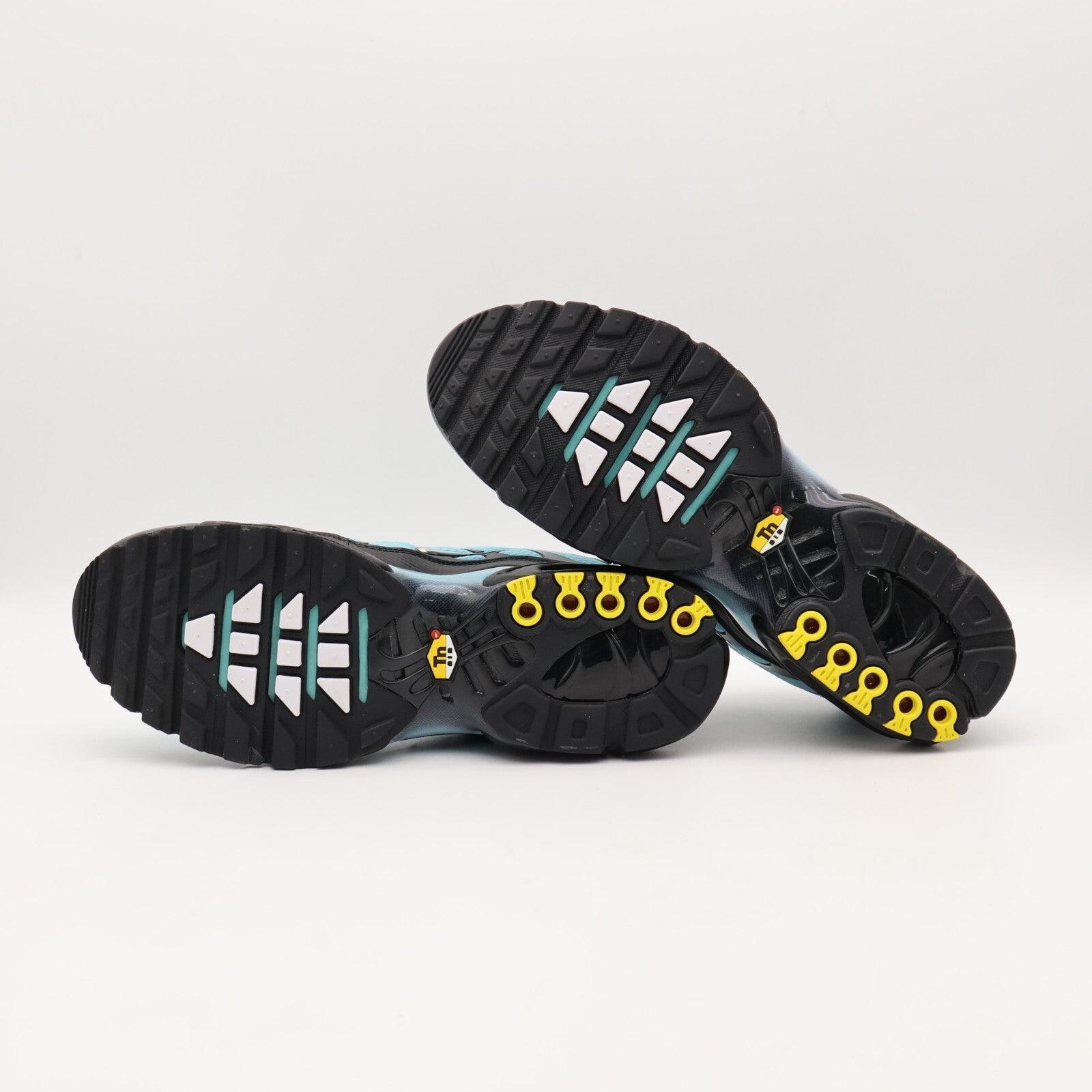 CV8838-400 Nike Air Max Plus Aqua Black White Metallic Silver (Men's)