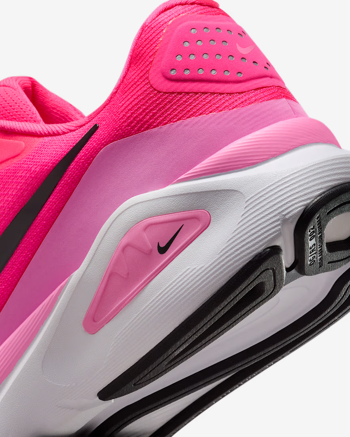 HJ1101-601 Nike Structure 26 Hyper Pink Black Pink Spell White Bright (Women's)