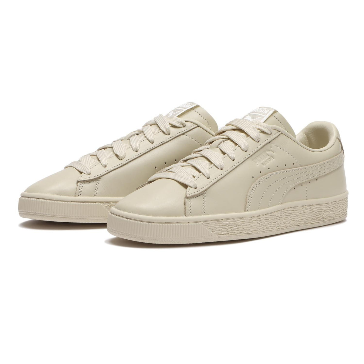 408916-01 PUMA SUEDE CHARLES F.STEAD LTH white (Men's)