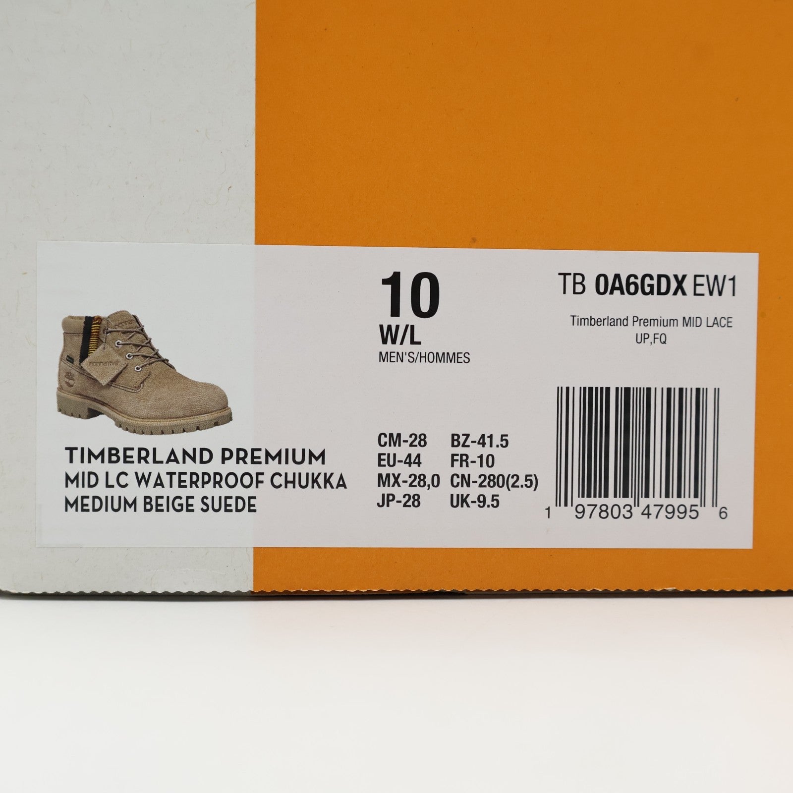 TB0A6GDXEW1 nonnative Timberland Chukka Boot Vibram GORE-TEX Medium Beige (Men's