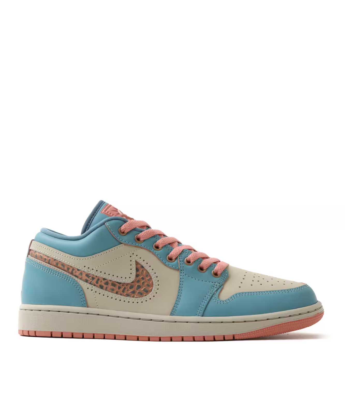 IM8120-464 Nike Air Jordan 1 Low SE Somos Eternos Denim Turquoise (Men's)