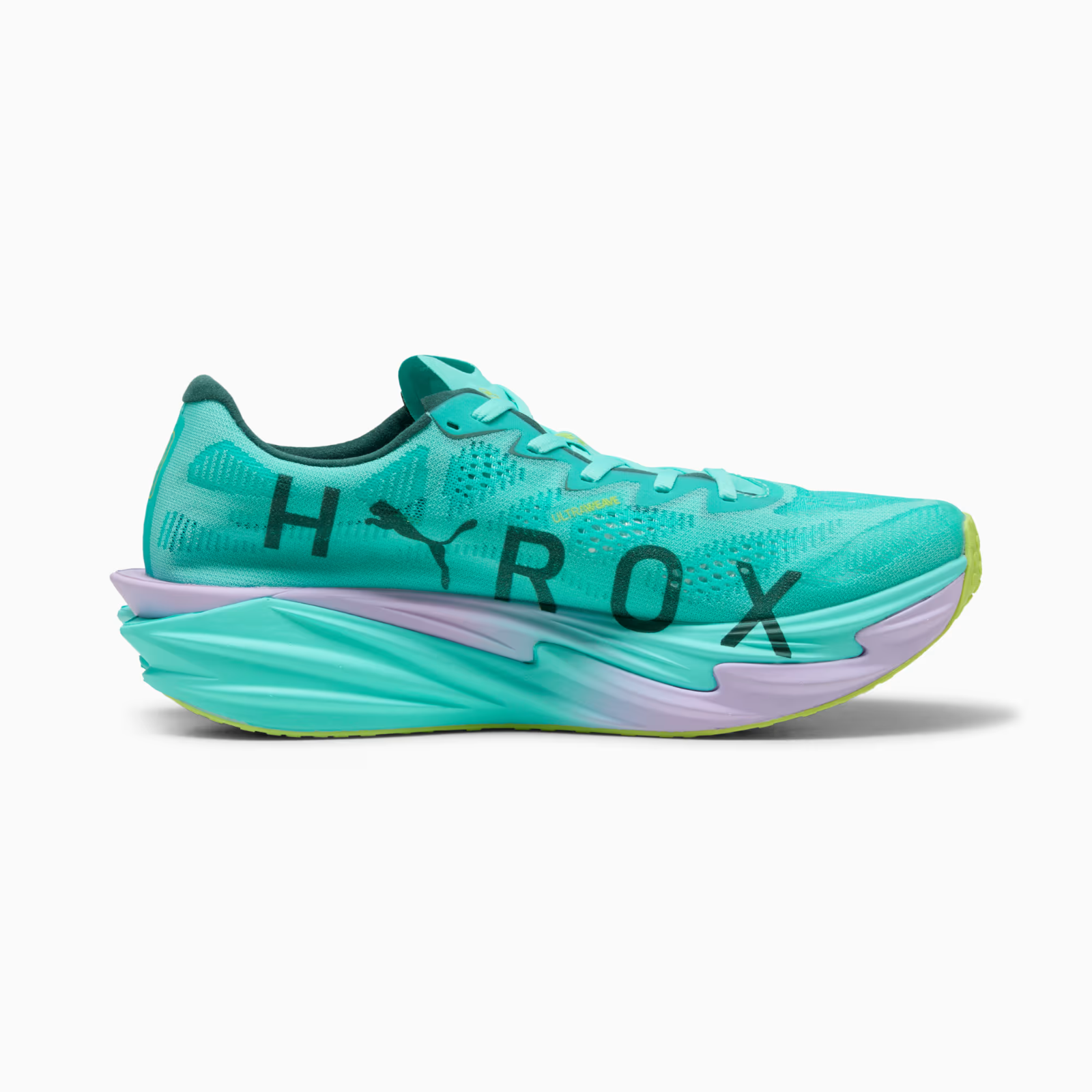 314156-01 Hyrox Ã Puma Deviate Nitro Elite 4 Intense Mint/Light Lavender (Men's)