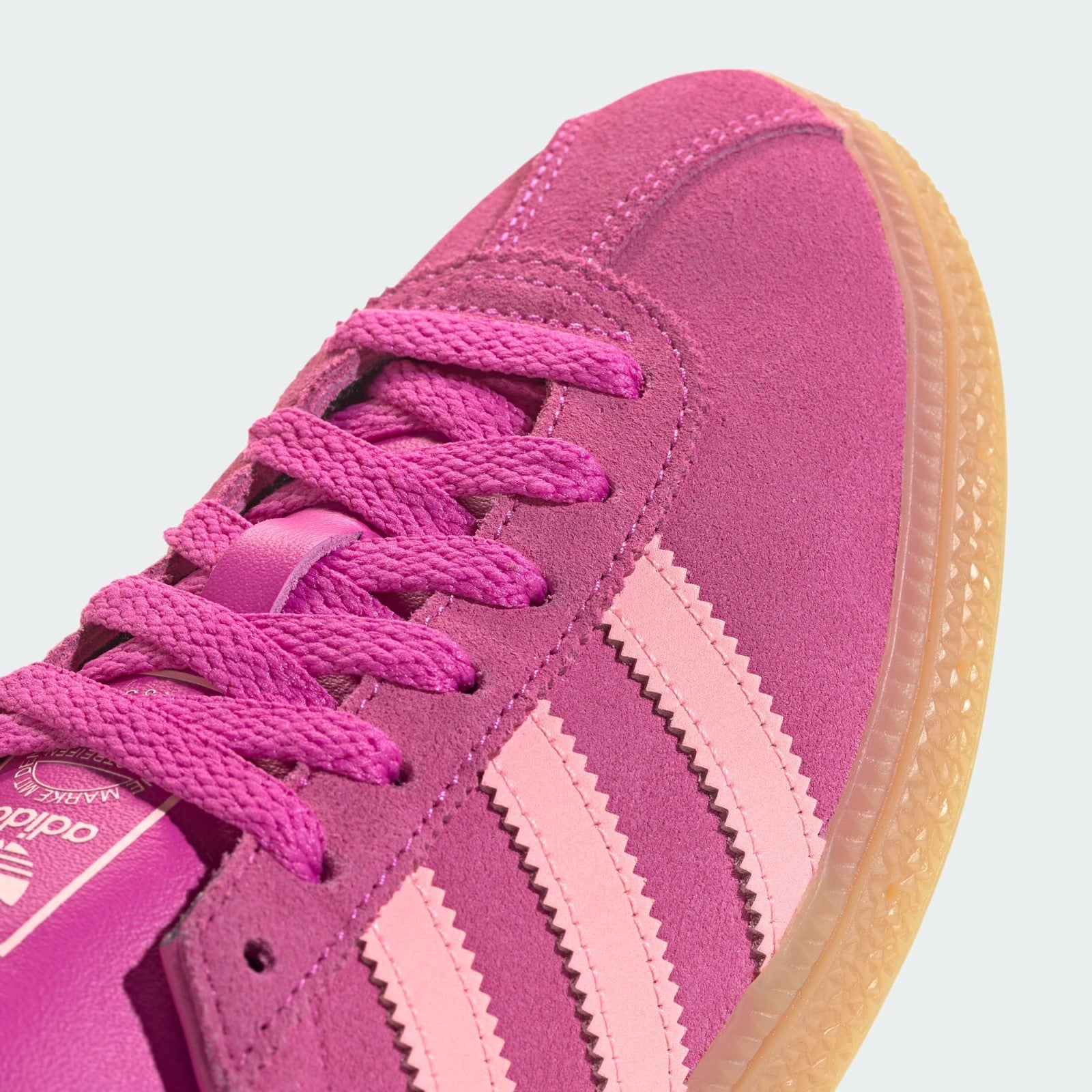 JS3998 adidas Originals Munchen Semi Lucid Fuchsia Glow Pink Gum (Women's)