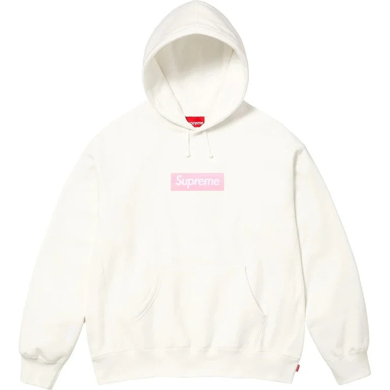 Supreme Box Logo Hooded Sweatshirt (25FW) White