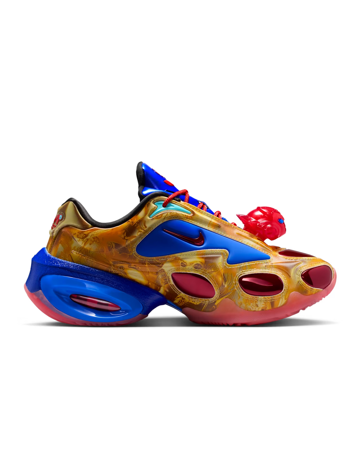 IQ3838-700 Windowsen Nike Air Max Muse Metallic Gold Chile Red (Women's)