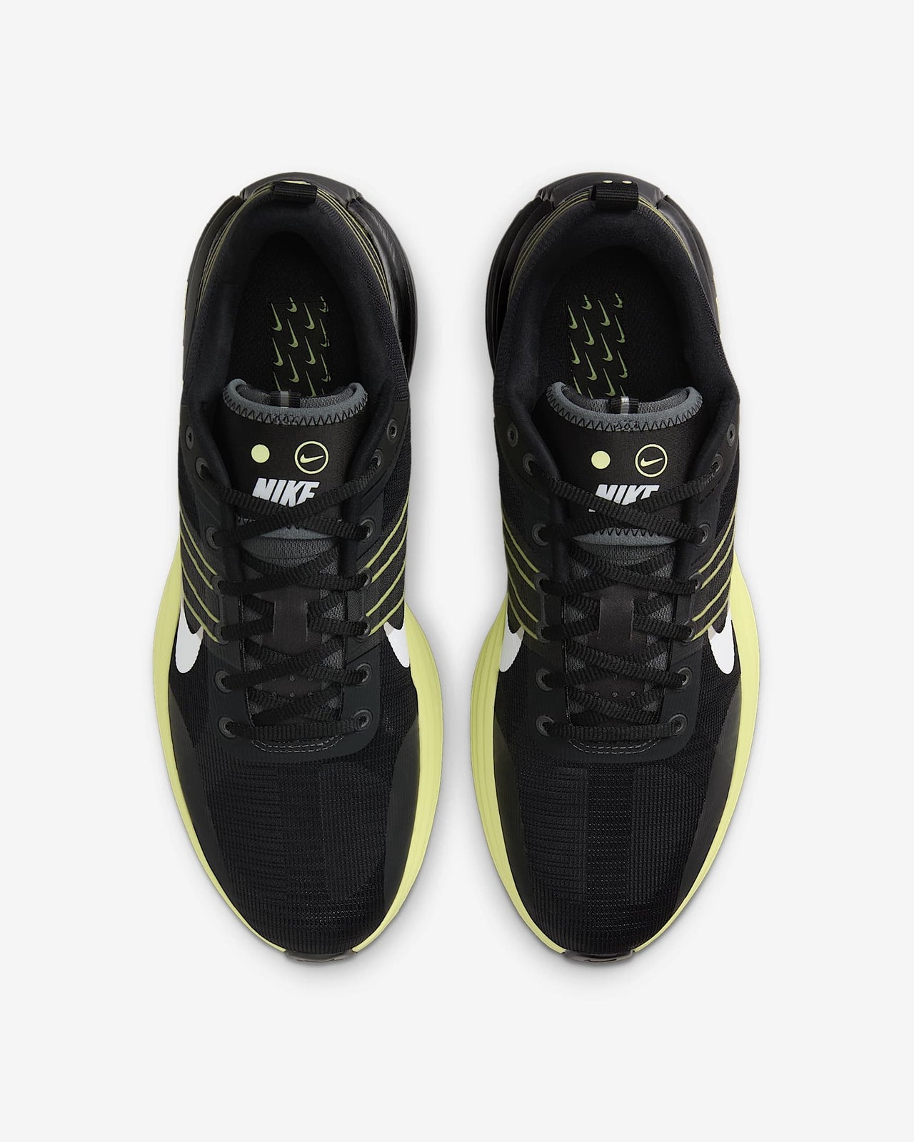 DV2440-006 Nike Lunar Roam Black Iron Grey Light Lemon Twist White (Men's)