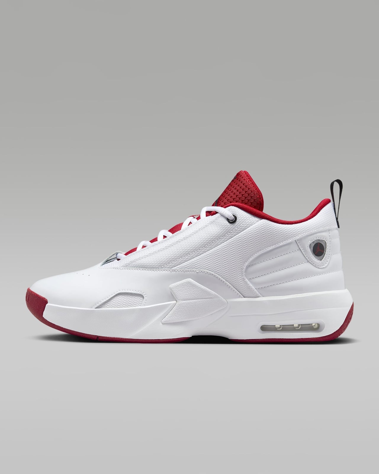 FQ8298-106 Nike Jordan Max Aura 6 White Black Gym Red (Men's)