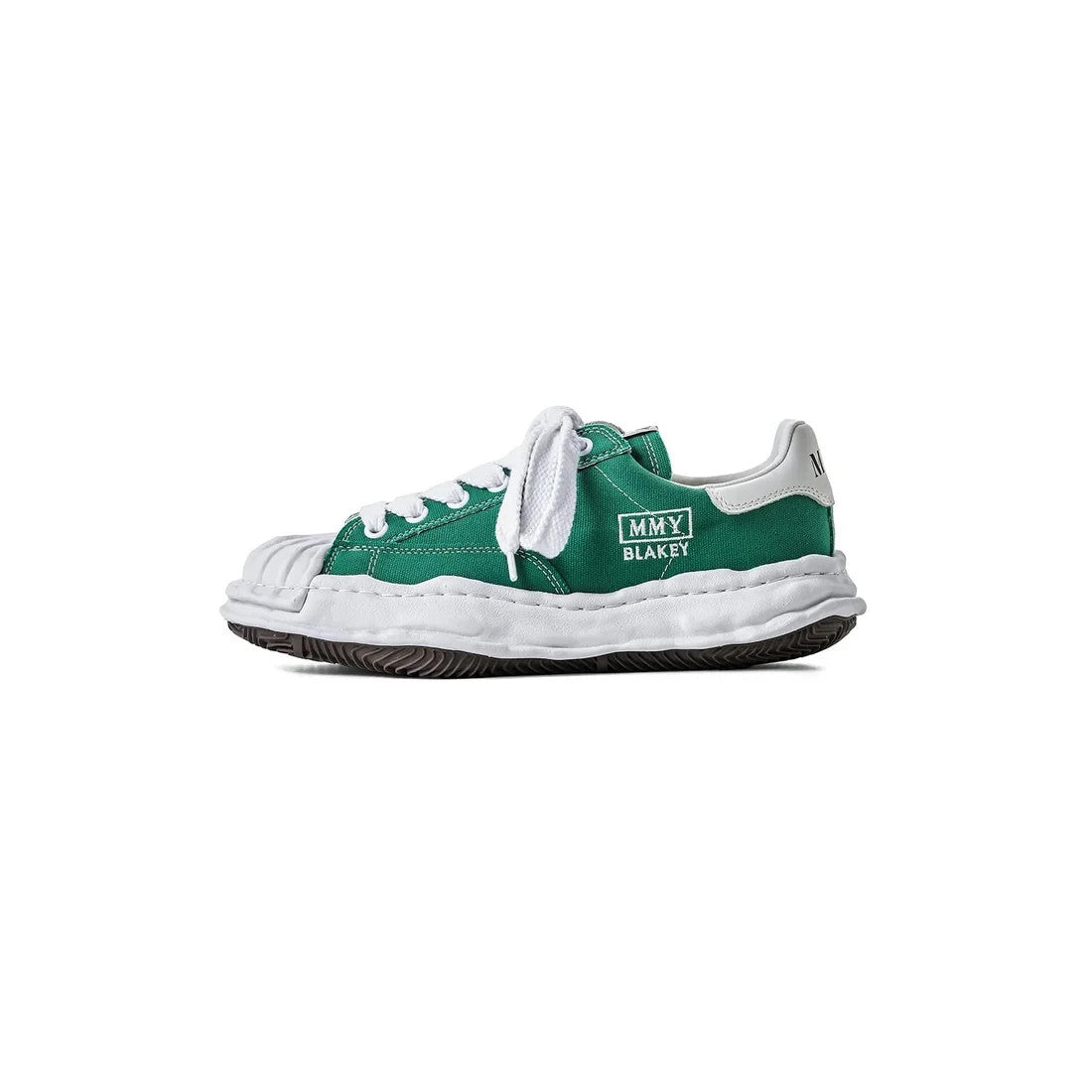A08FW735-CL GREEN Maison MIHARA YASUHIRO BLAKEY Original Sole Canvas Low (Men's)