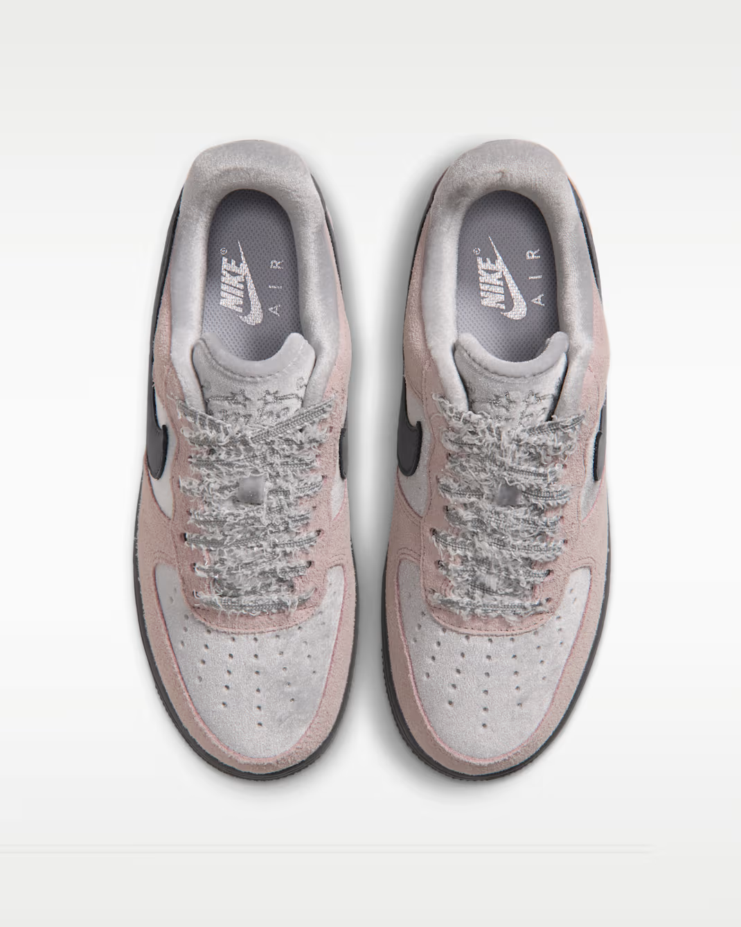 IZ6168-001 Nike Air Force 1 '07 Low "Metallic Silver/Pencil Point" (Women's)