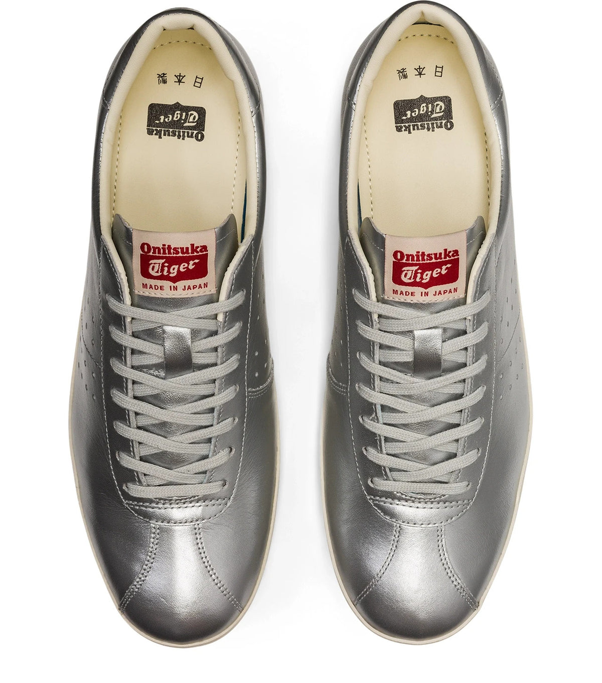 1183A914-020 Onitsuka Tiger NIPPON MADE Lawnship NM Pure Silver (Men's)
