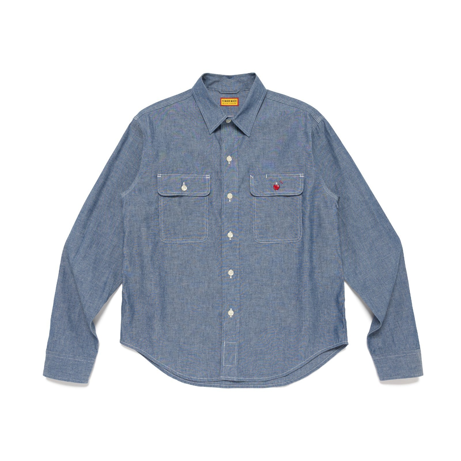 HUMAN MADE Chambray Work Shirt Past Blue