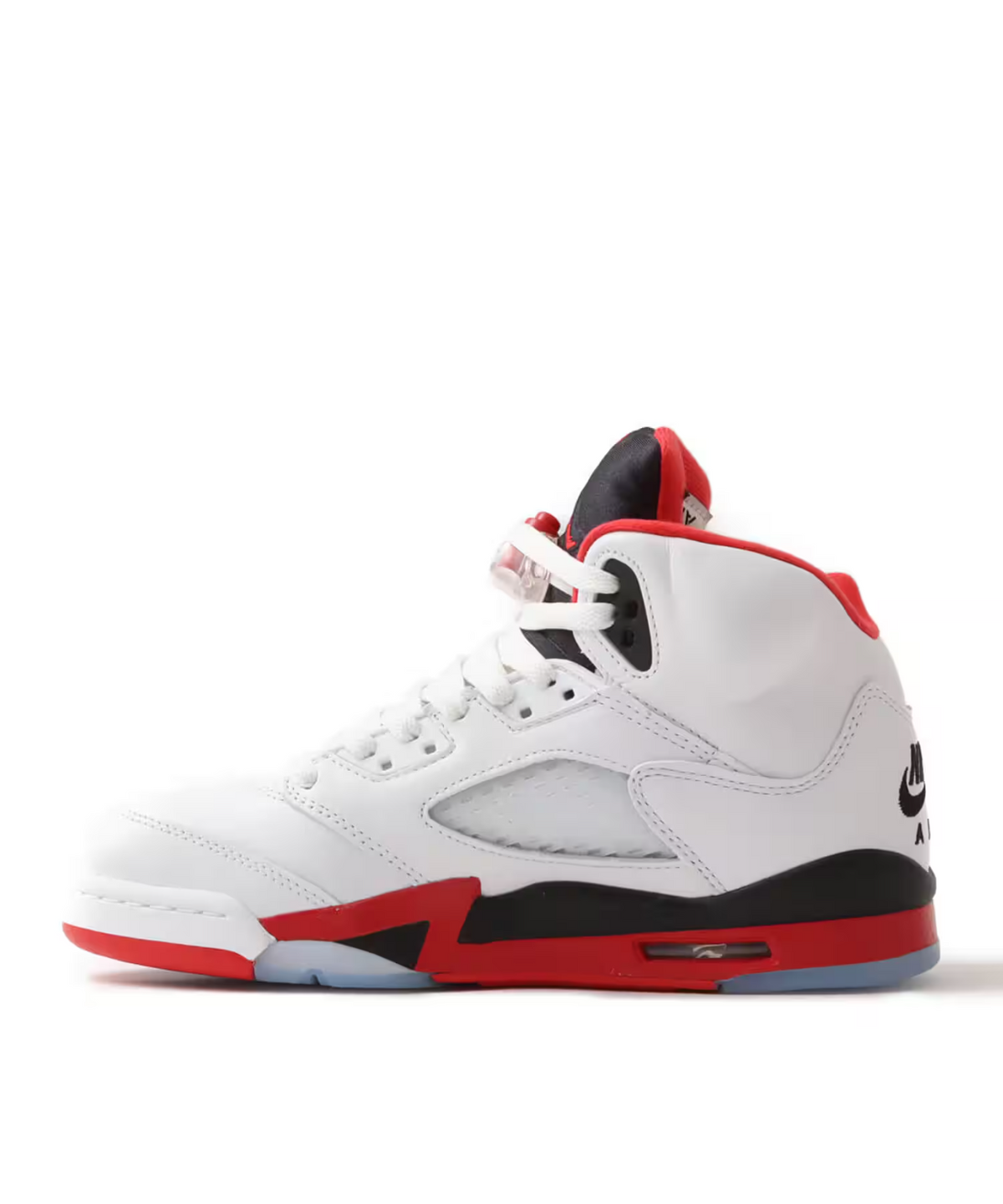 HQ7980-101 Nike GS Air Jordan 5 Retro Fire Red Black Tongue 2025