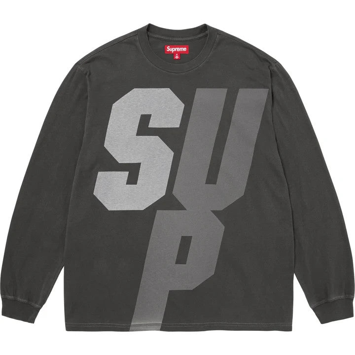 Supreme Reflective L/S Top Black