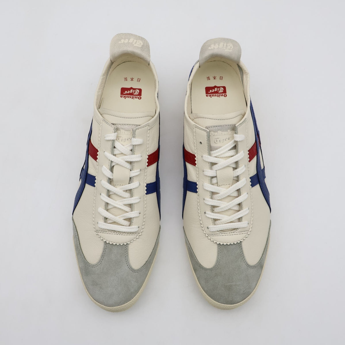 1181A435-100 Onitsuka Tiger NIPPON MADE Mexico 66 Deluxe White Blue (Men's)
