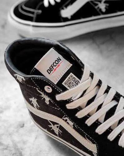 VN0011B4BLK DEFCON Ã Vans Sk8-Hi 38 "Black" (Men's)