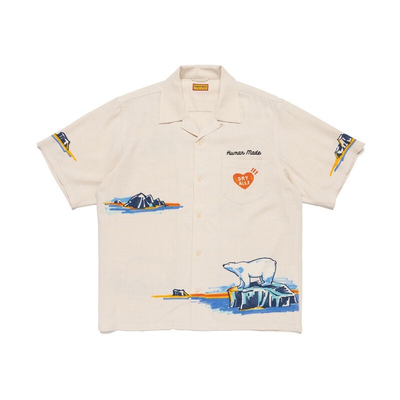 HUMAN MADE Printed Shirt White