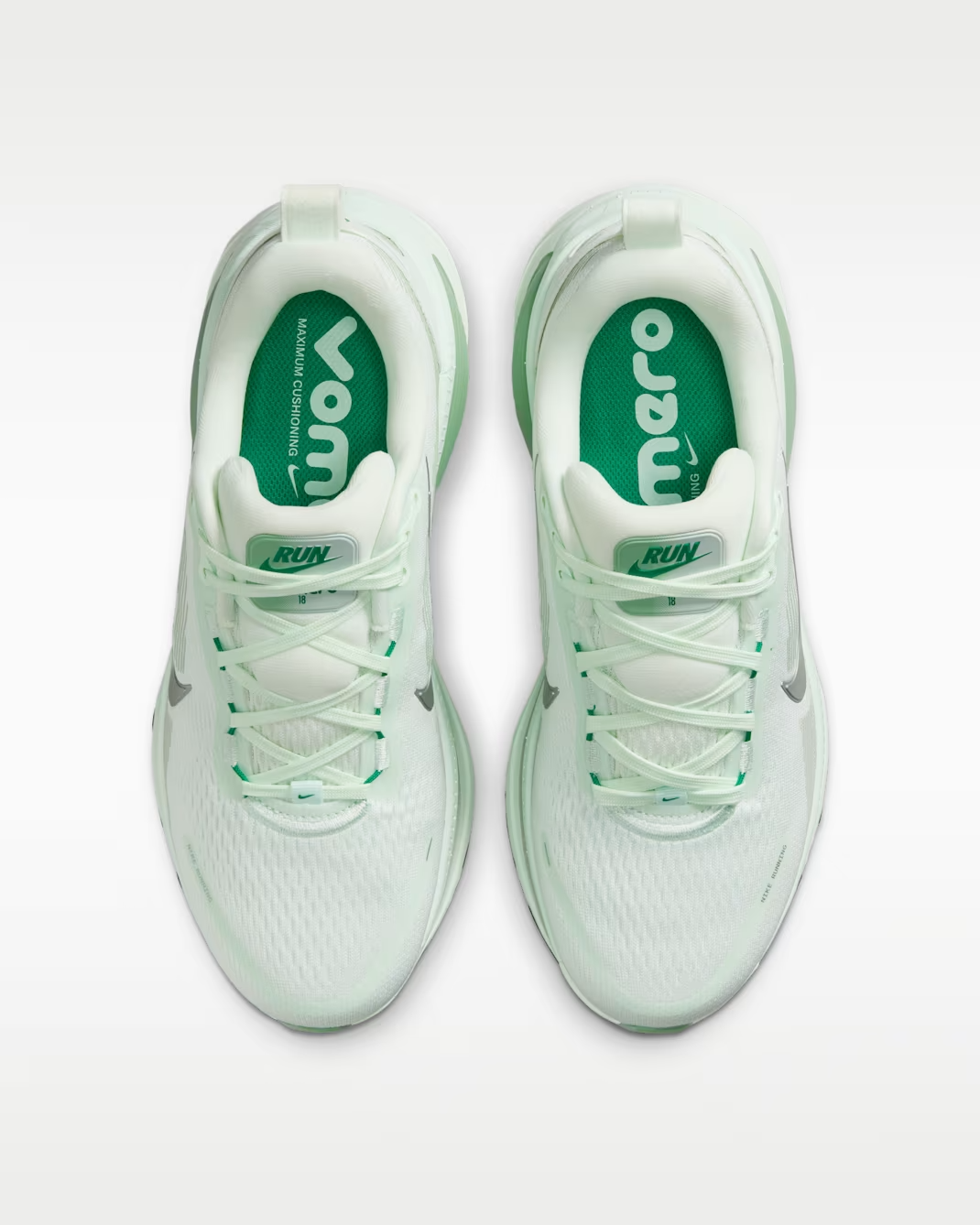 HM6804-300 Nike Vomero 18 Barely Green Steam Light Silver (Women's)