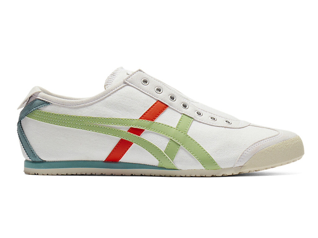 1183A360-129 Onitsuka Tiger MEXICO 66 SLIP-ON WHITE JADE (Men's)