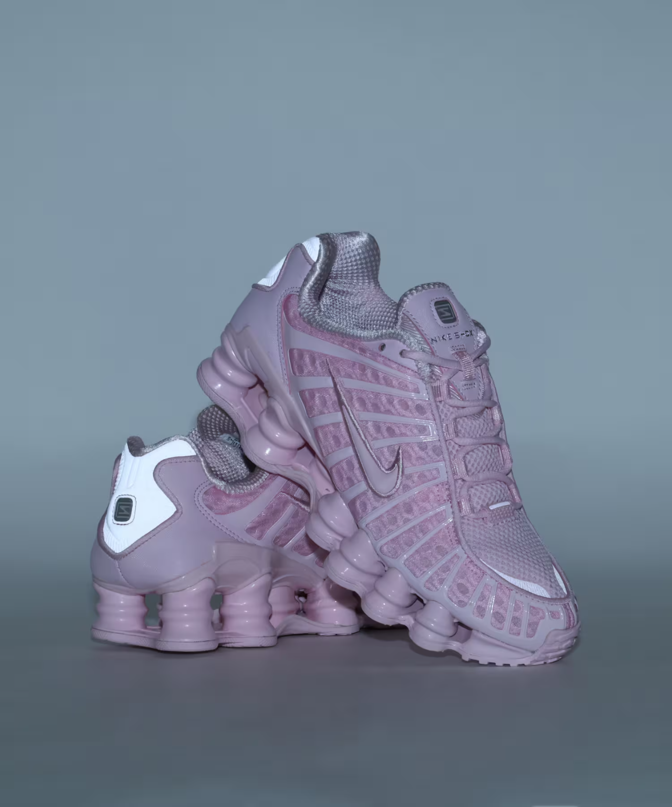 AR3566-603 Nike Shox TL "Pink Foam/Metallic Silver" (Women's)