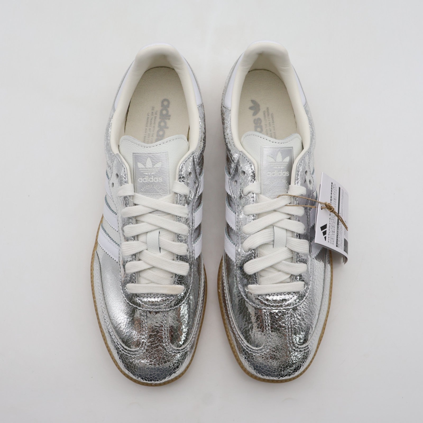 JR0035 adidas Originals Samba OG Metallic Silver (Women's)