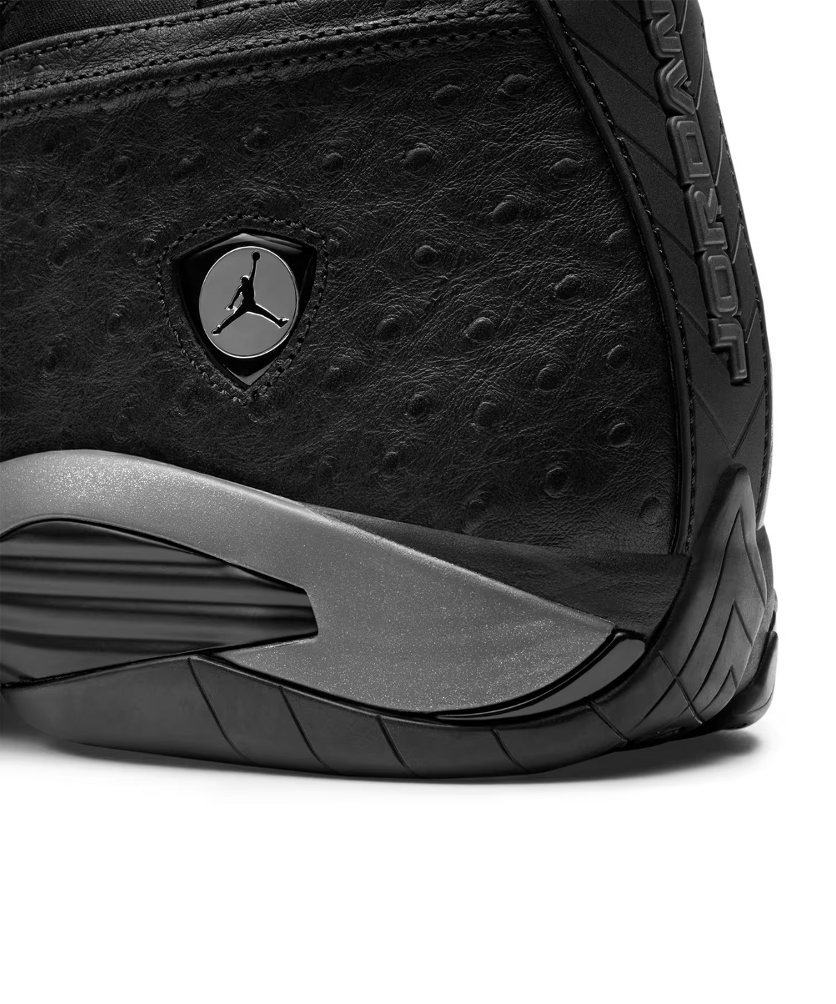 IZ3884-001 Nike Air Jordan 14 Low "Black Ostrich" (Men's)