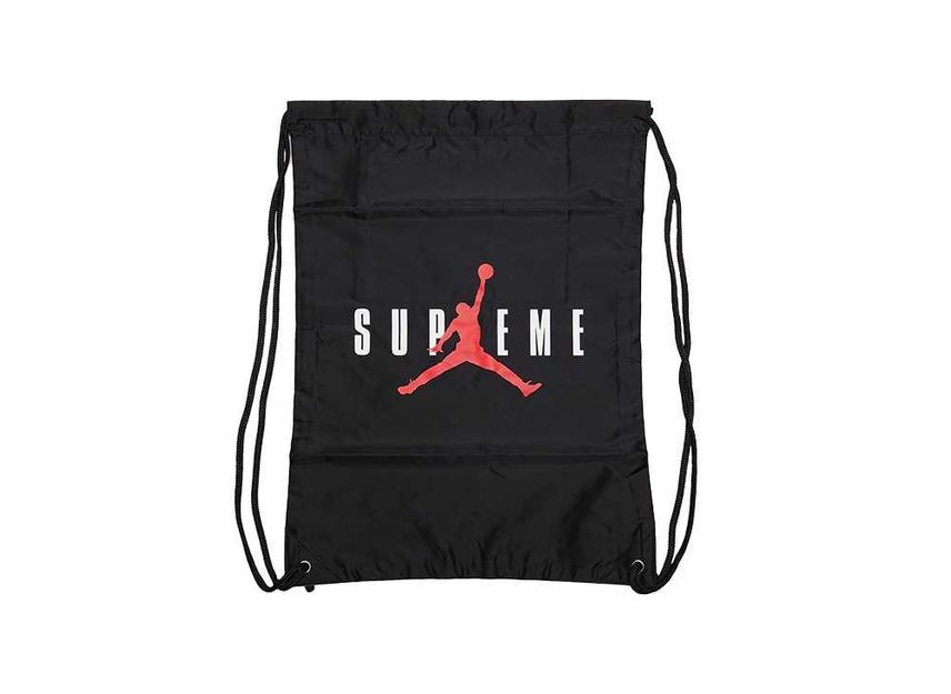 Supreme Jordan Drawstring Bag Black