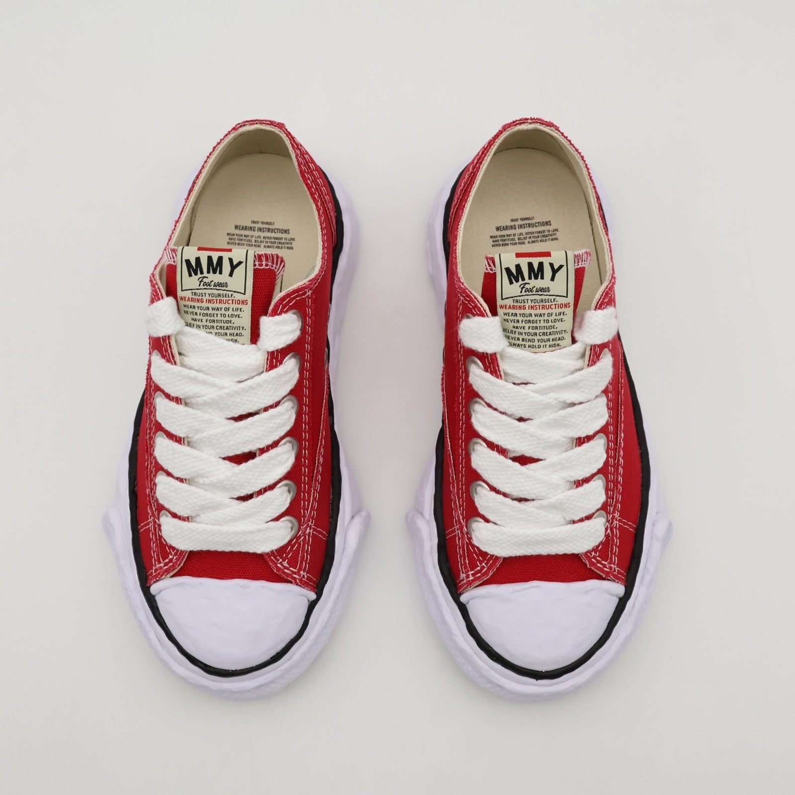 A11FW702-RED Maison MIHARA YASUHIRO PETERSON 23 Original Sole Canvas (Men's)