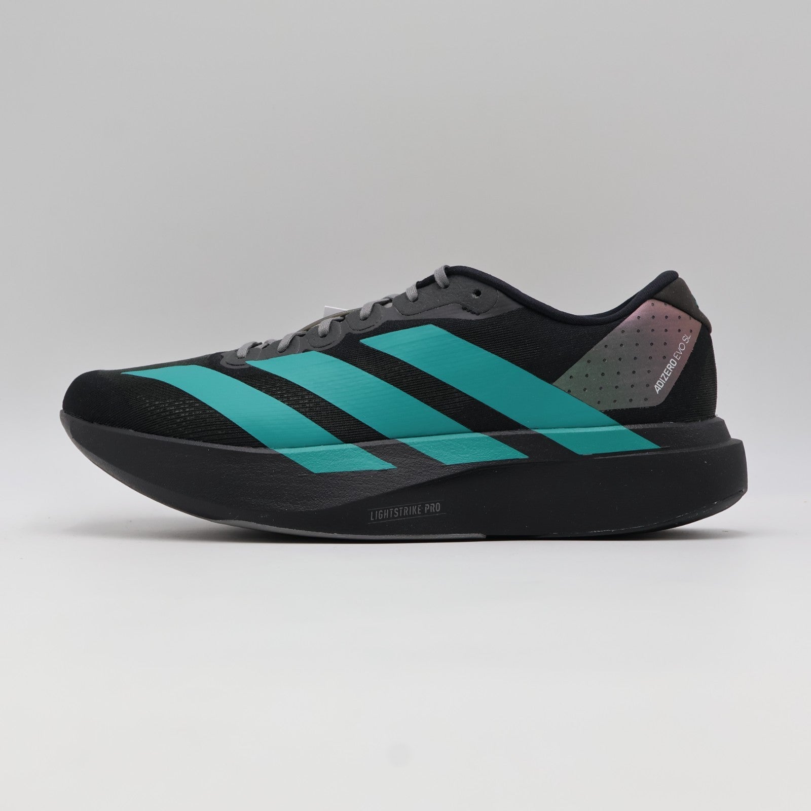 JS4488 adidas Adizero Evo SL Core Black Pure Teal Grey Four (Men's)