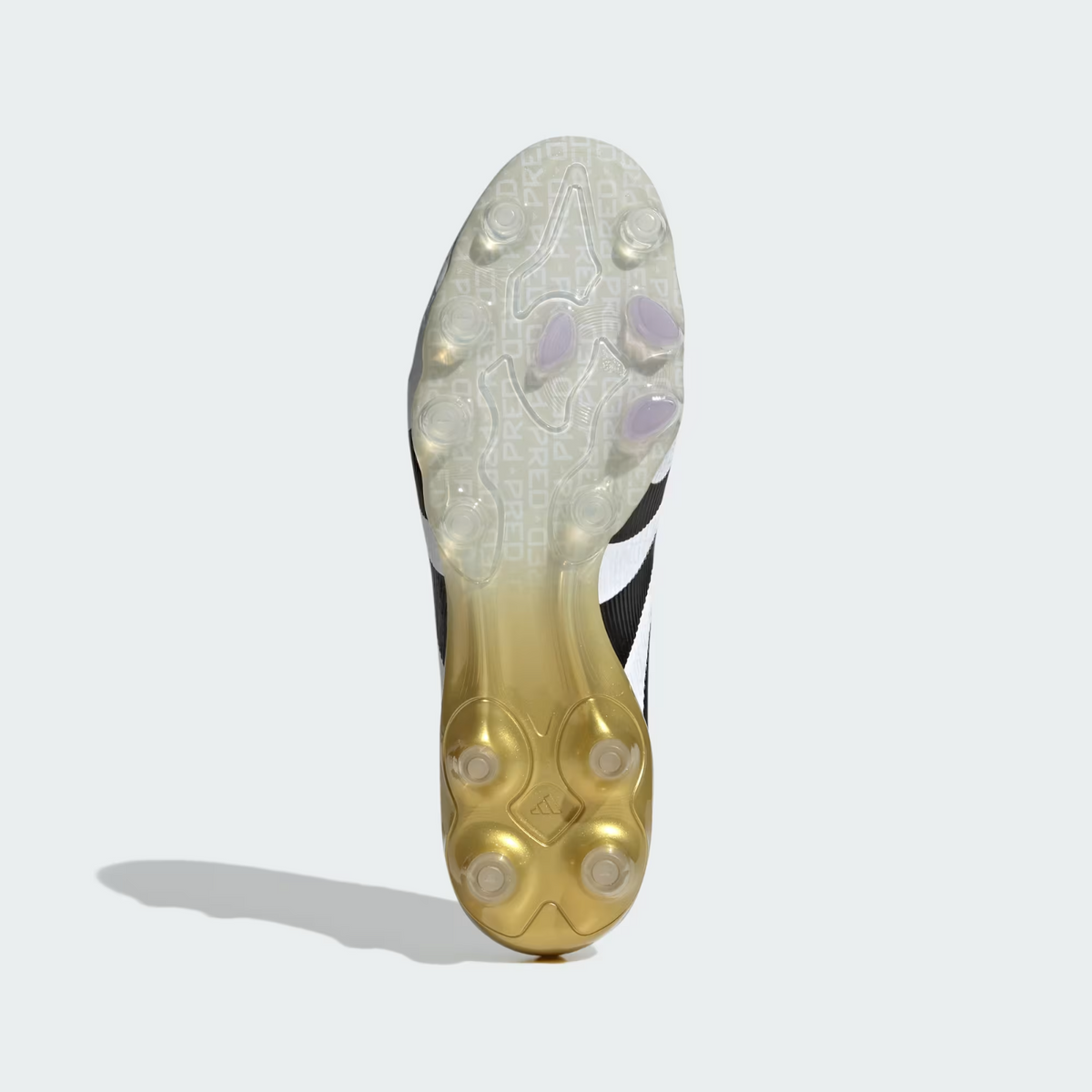 JR4489 adidas Predator Elite HG/AG Cloud White Core Black Gold Metallic (Men's)