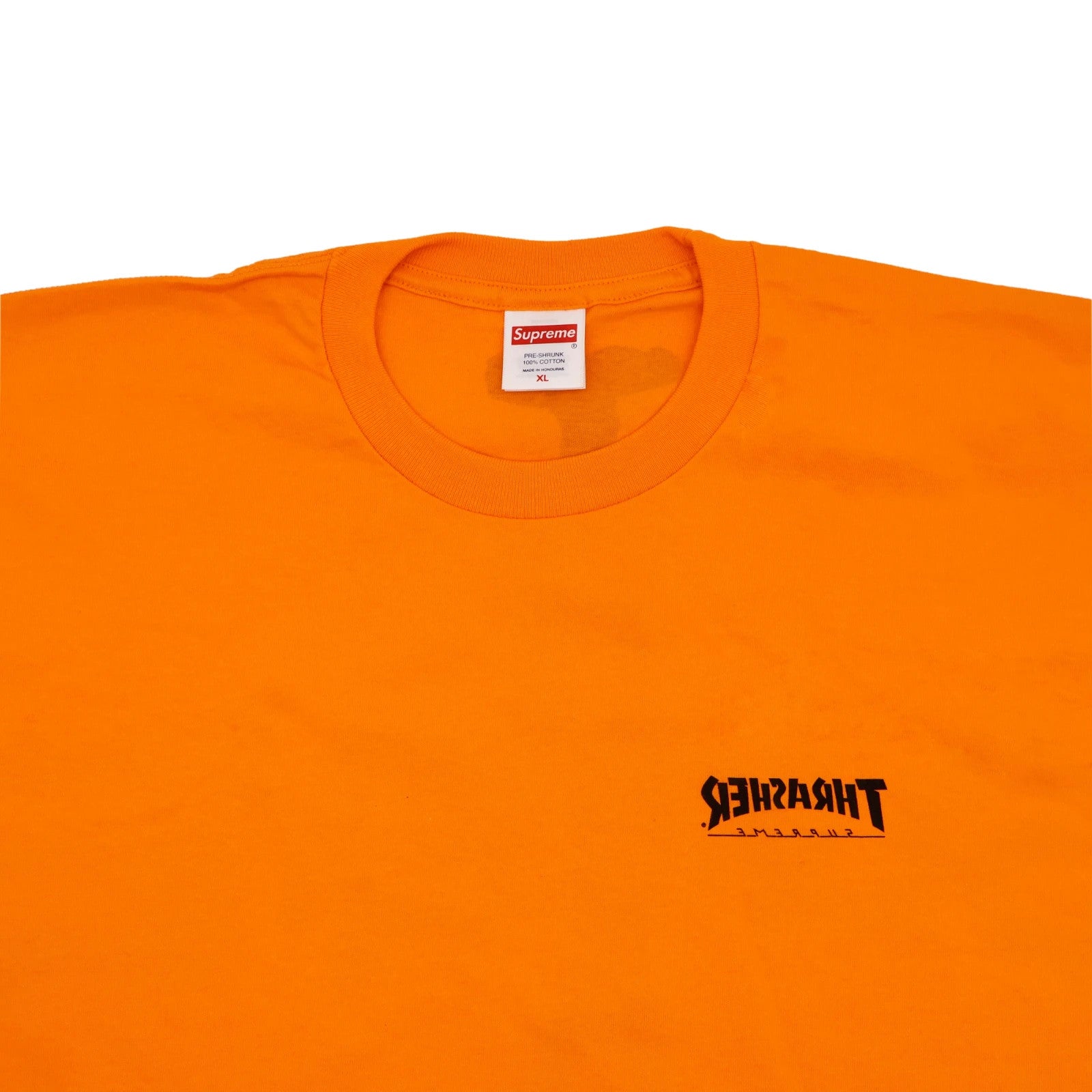 Supreme Thrasher Cross Tee Orange