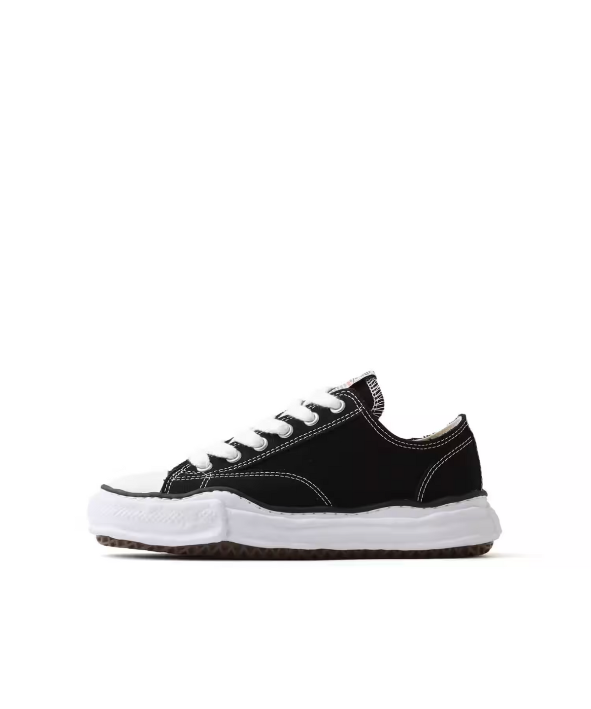 A02FW704-BLACK Maison MIHARA YASUHIRO BAKER OG Sole Canvas Low-top (Men's)