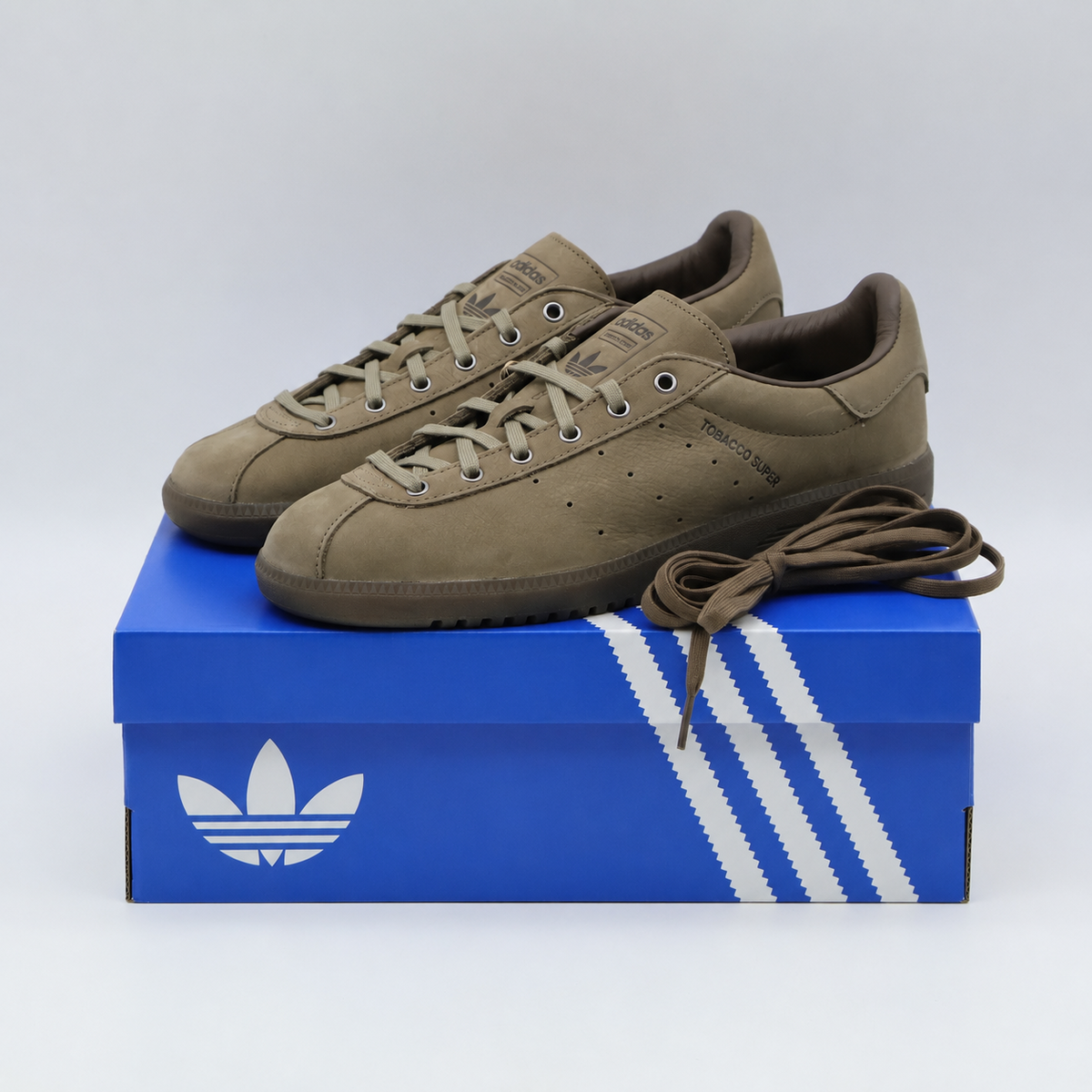 KJ4590 Adidas Tobacco Super "Blanch Brown/Dust Cargo" (Men's)