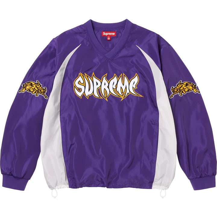 Supreme Warthog Warm Up Pullover Purple