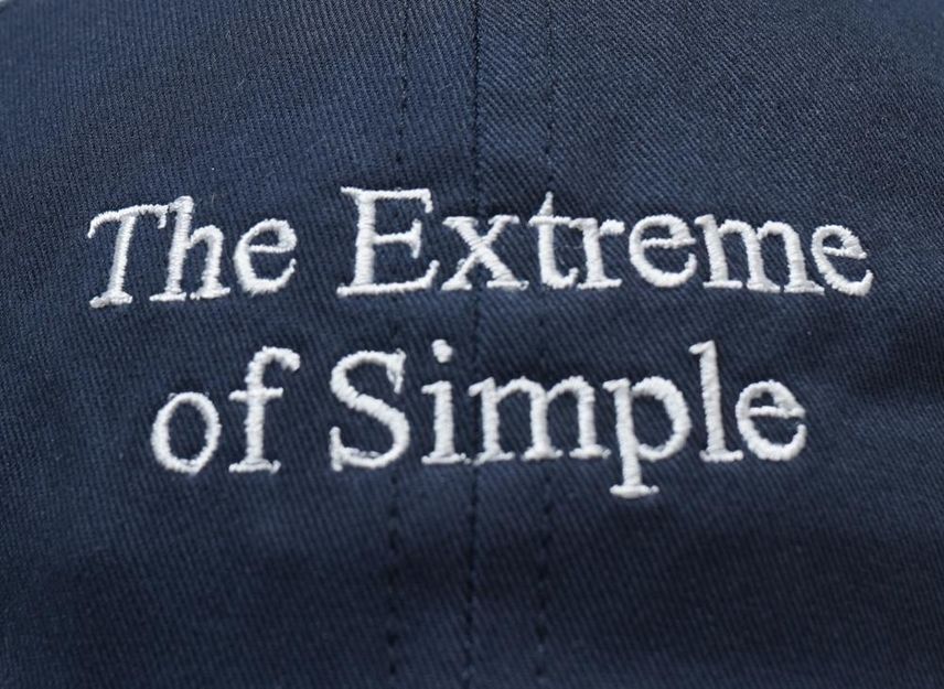 ENNOY 24SS Cotton Cap (The Extreme of Simple Logo) Navy
