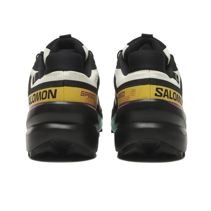 L47880200 Salomon Speedcross 6 GORE-TEX Transparent Yellow Black Waterf (Women's
