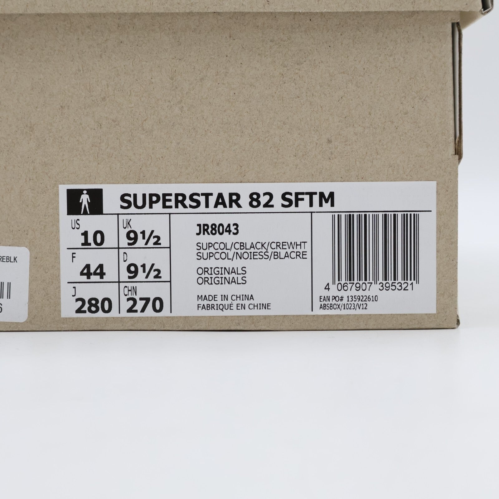 JR8043 Song for the Mute adidas Originals Superstar 82 Supplier Colour (Men's)