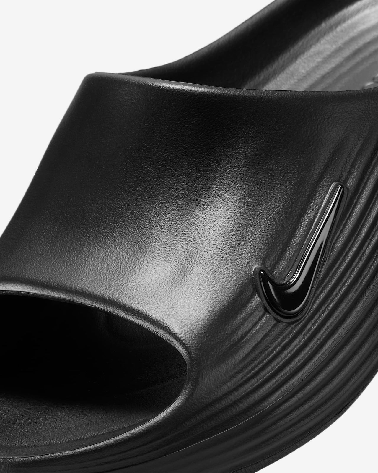 HV4484-001 Nike Women's ReactX Rejuven8 Slide Triple Black (Women's)