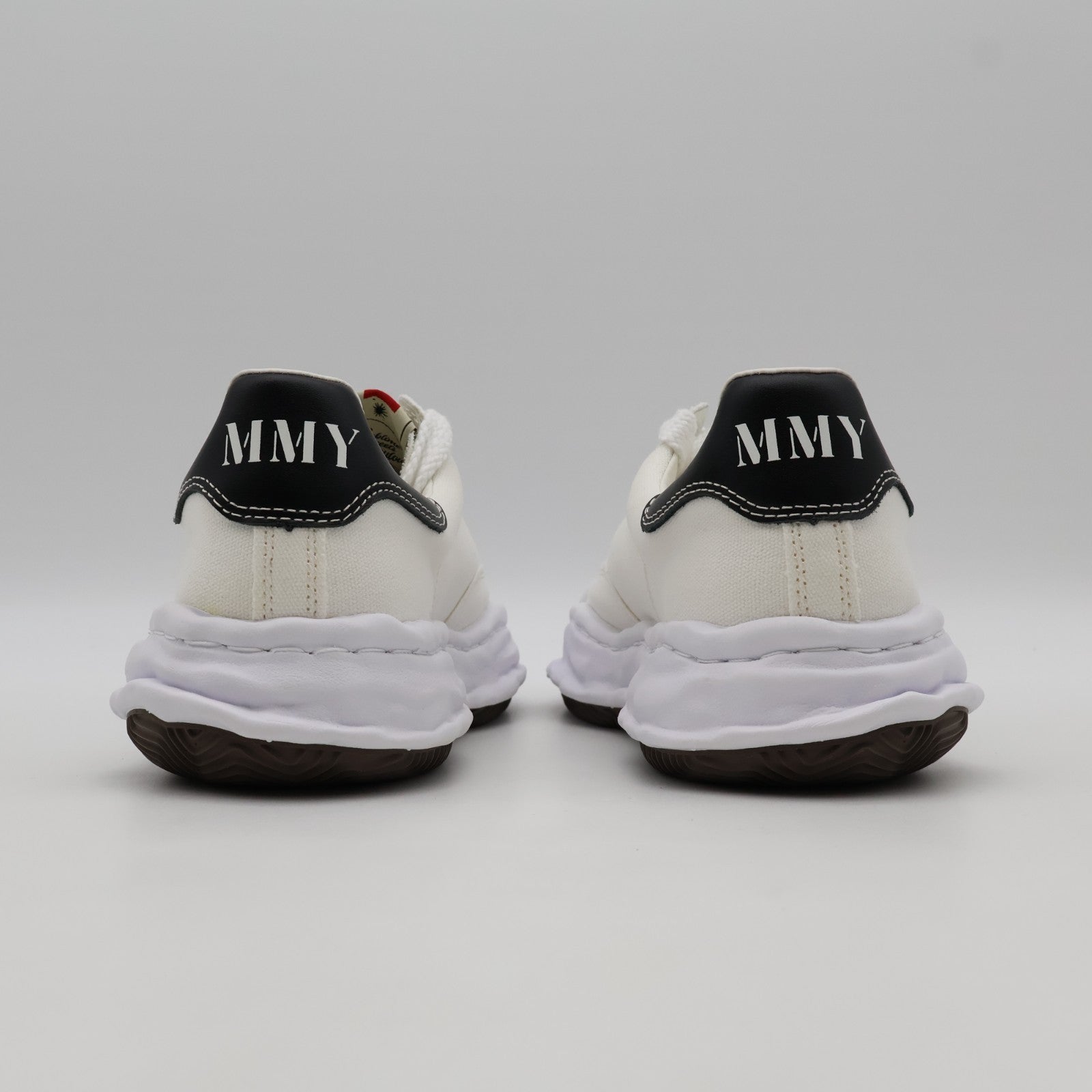 A08FW735-white Maison MIHARA YASUHIRO BLAKEY Original Sole Canvas Low (Men's)