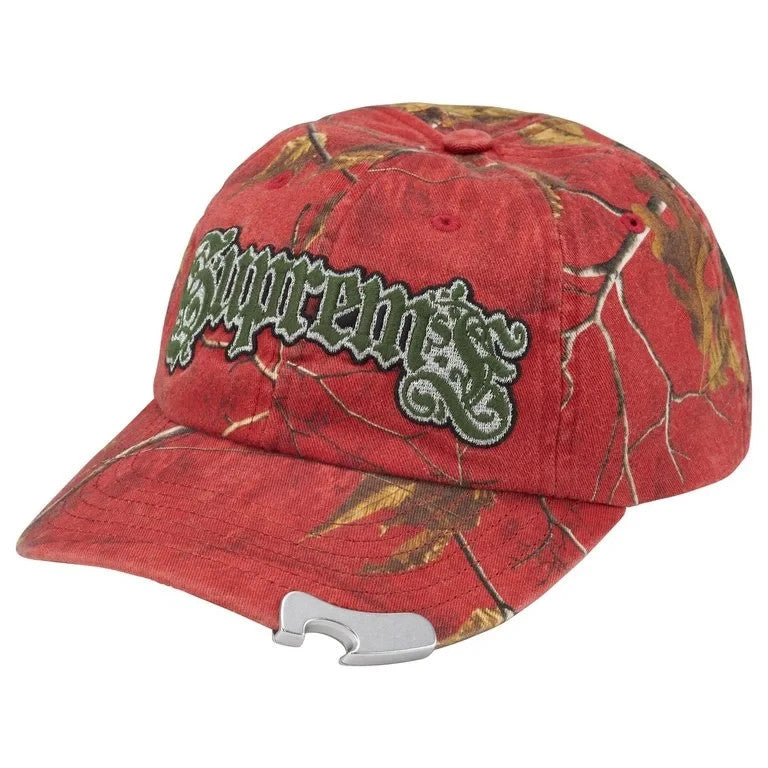 Supreme Bottle Opener 6-Panel Realtree Xtra Red Camo