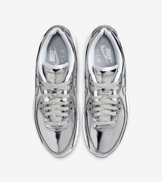 CQ6639-001 Nike Air Max 90 "Metallic Chrome" (Women's)