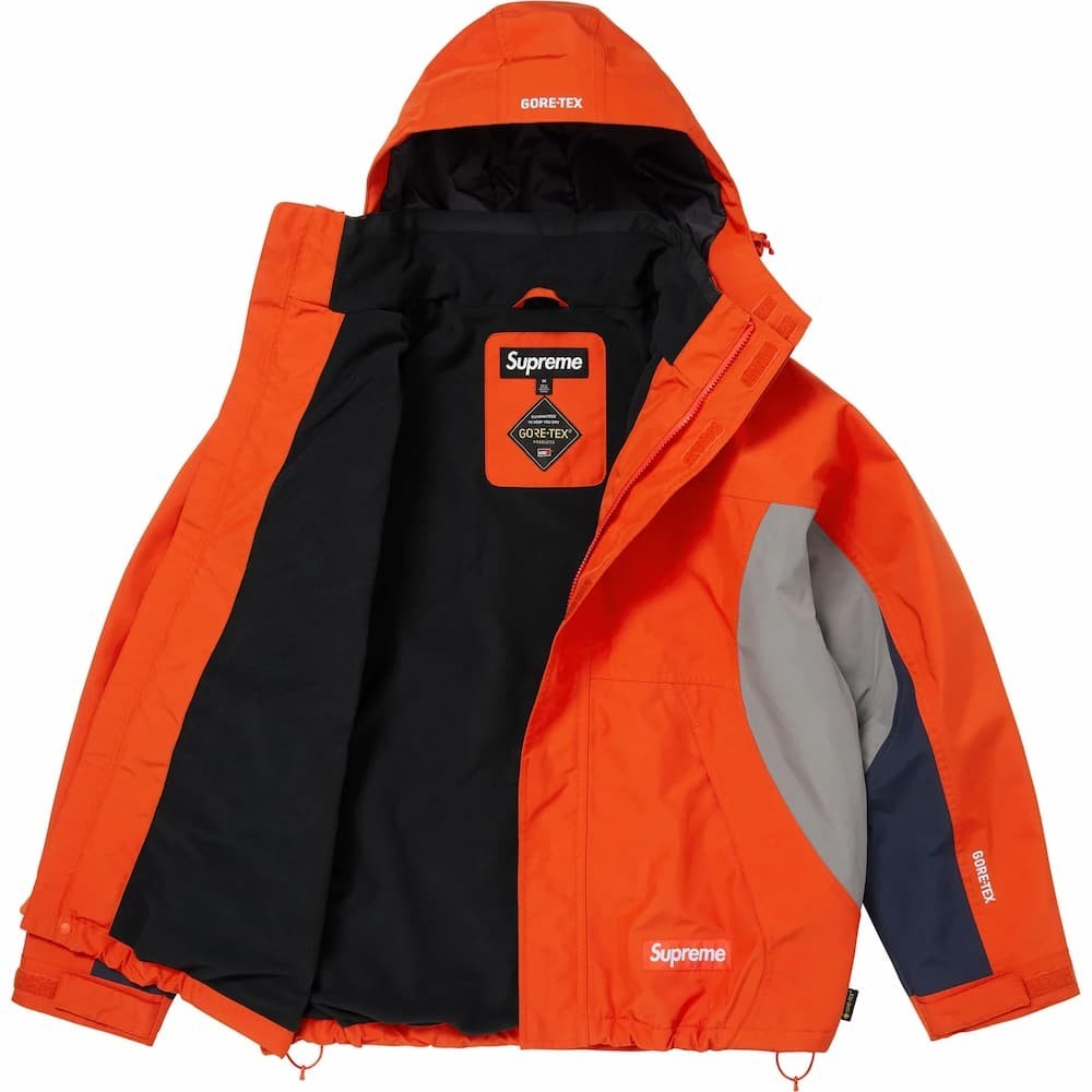 Supreme AOI Gore Tex Hooded Jacket Orange