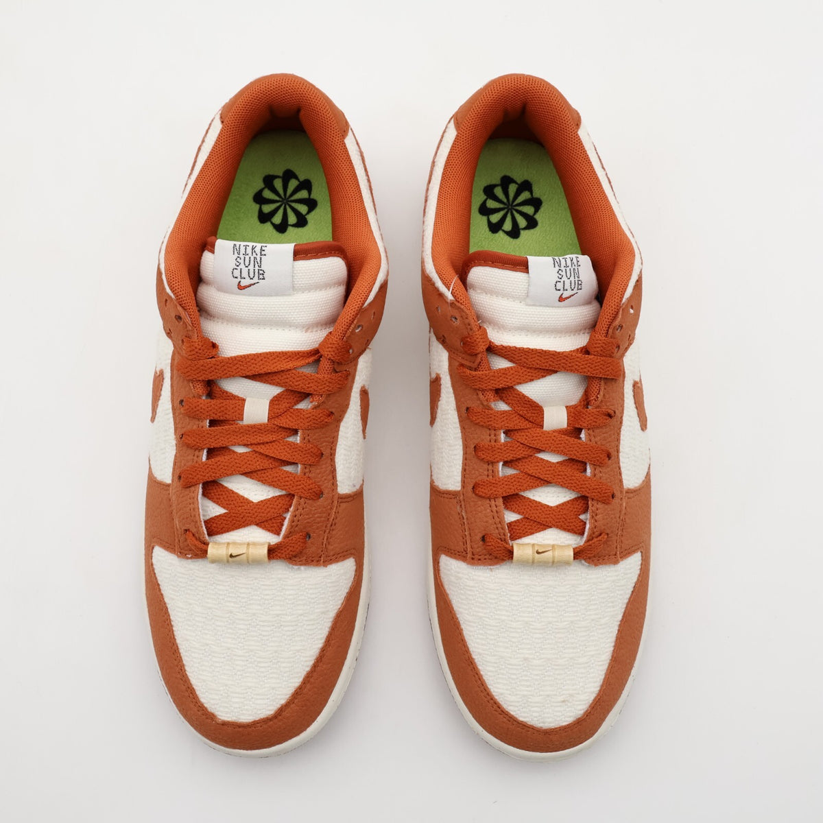 DR5475-100 Nike Dunk Low Sun Club Brown White (Women's)