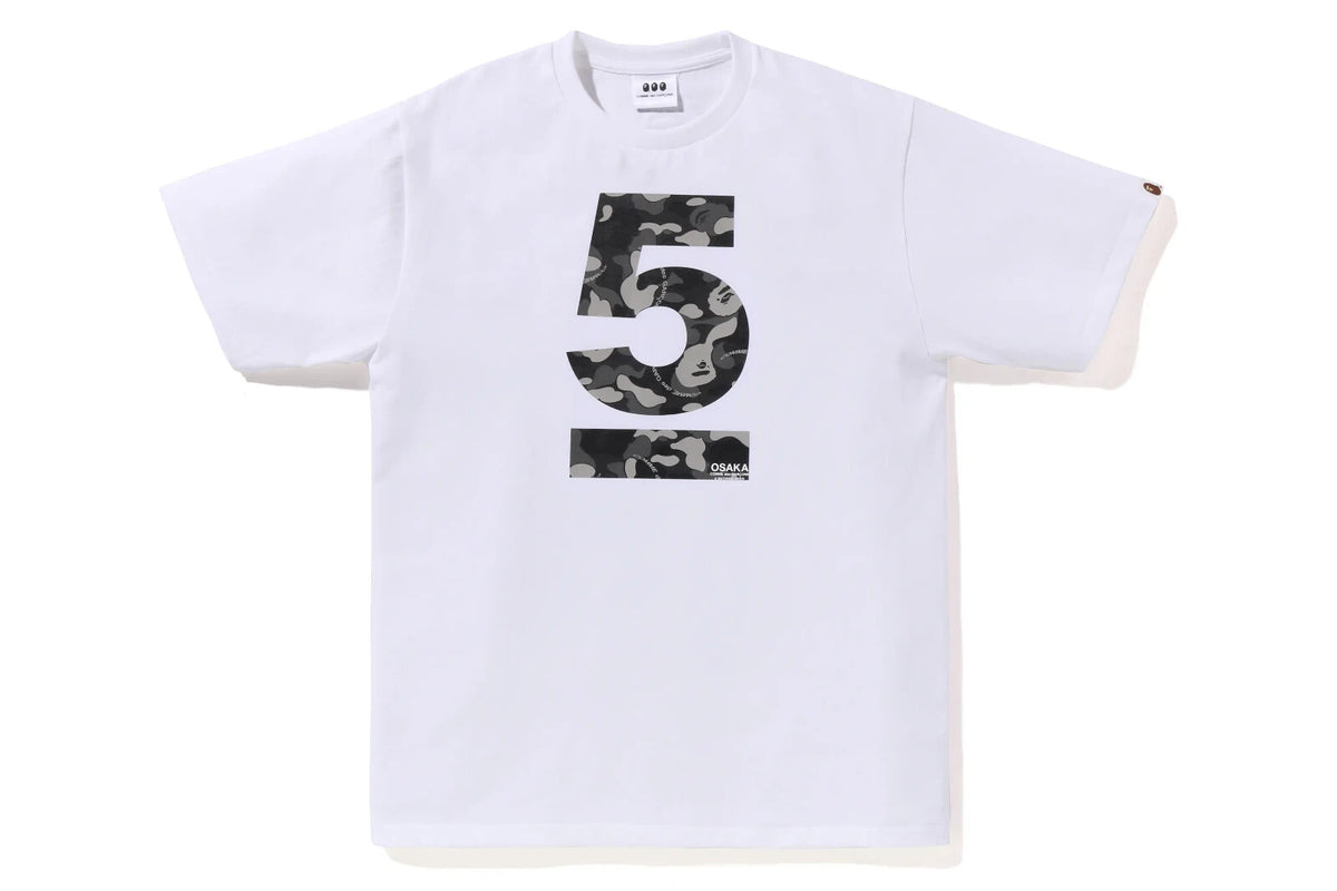 A BATHING APE COMME des GARCONS OSAKA 5Th Anniversary Tee White